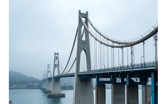 Construction d'un pont d'ingénierie civile